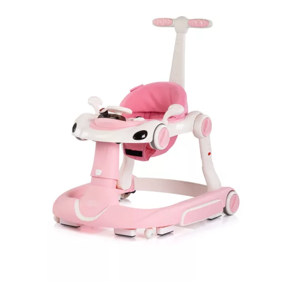 Chipolino Happy Walker bébikomp - pink
