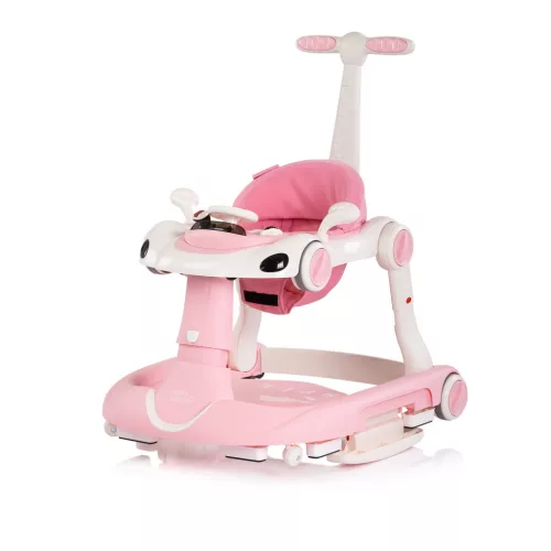 Chipolino Happy Walker bébikomp - pink