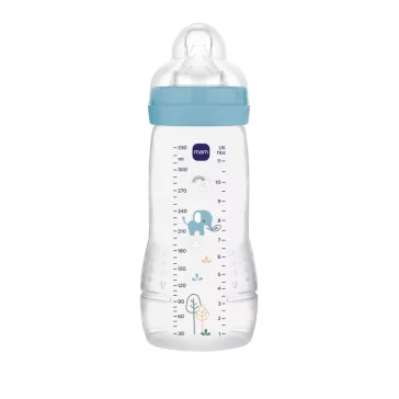 MAM Easy Active Műanyag cumisüveg 330 ml ISCC fiú