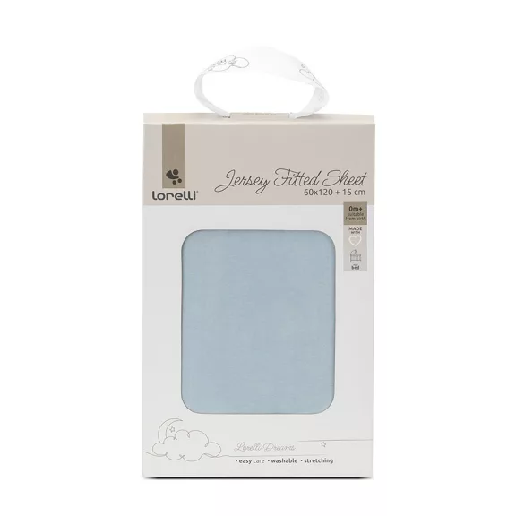 Lorelli gumis lepedő 60x120x15 - Blue