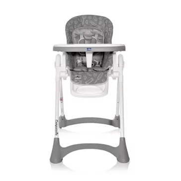   Lorelli Campanella multifunkciós etetőszék - Grey Candy PU Leather
