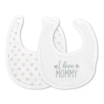 Lorelli Natural tépőzáras előke 2db - Unisex