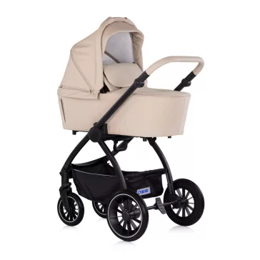 Chipolino Prestige 3az1-ben multifunkciós babakocsi - Latte