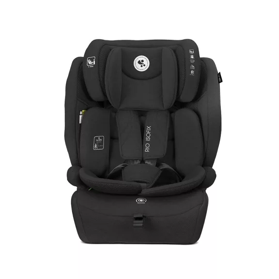 Lorelli Rio isofix autósülés i-Size 76 -150cm - Black