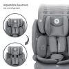 Lorelli Rio isofix autósülés i-Size 76 -150cm - Black