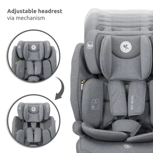 Lorelli Rio isofix autósülés i-Size 76 -150cm - Black