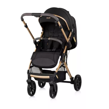 Chipolino Omnia átfordítható sport babakocsi - noir