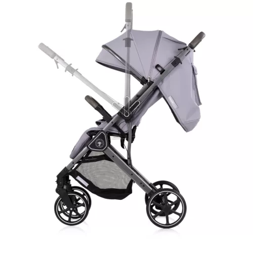 Chipolino Omnia átfordítható sport babakocsi - platinum