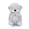 Chipolino Otter zenélő plüss játék - grey