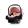 Chipolino Amore autóshordozó adapterrel 40-87cm - Pink powder