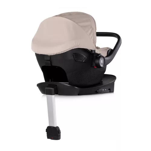 Chipolino Pearl autóshordozó adapterrel 40-87 cm - Latte