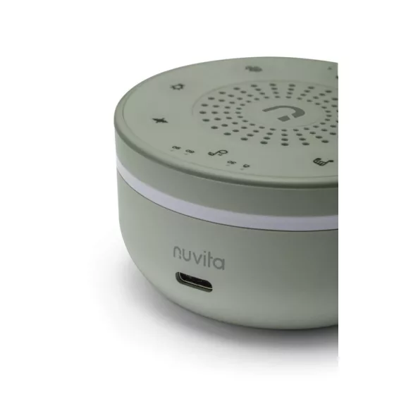 Nuvita Fehér zaj gép és éjjeli fény 6620 - Sage Green