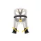 Bellelli Tatoo Plus Handlefix bicikliülés 15kg-ig - Silk Grey
