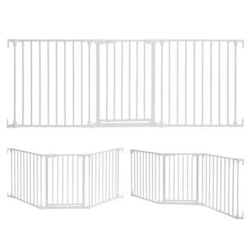   Dreambaby Discovery 3 biztonsági ajtórács 74,5-195 cm - fehér