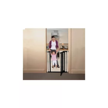   Dreambaby Liberty extra magas biztonsági kapu 75-81 cm - fekete