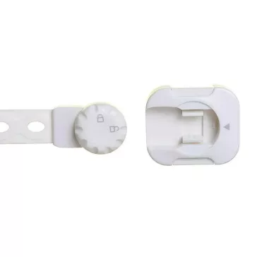   Dreambaby Twist 'n lock multifunkciós zár 2 db - fehér