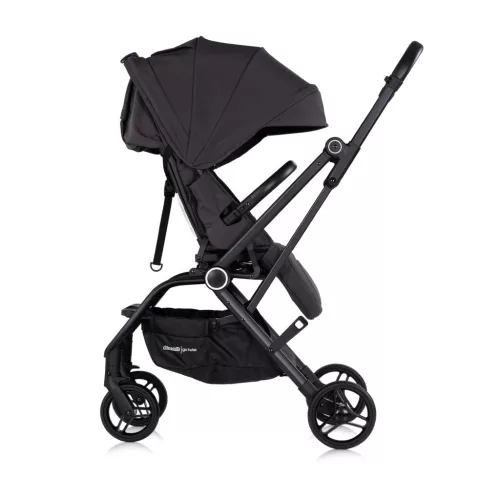 Chipolino Go Twist sport babakocsi 360° forgatható üléssel - Charcoal