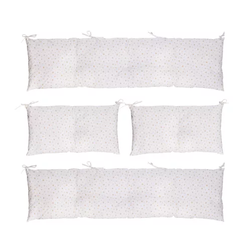 Chipolino 9 részes ágynemű garnitúra paplanhuzattal 60/120 - Beige stars