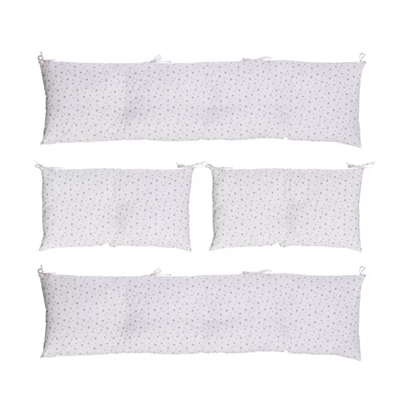 Chipolino 9 részes ágynemű garnitúra paplanhuzattal 60/120 - Grey stars