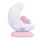 Chipolino Multifunkciós éjjeli lámpa - Moon pink