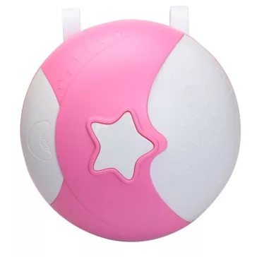 Chipolino Multifunkciós éjjeli lámpa - Star pink