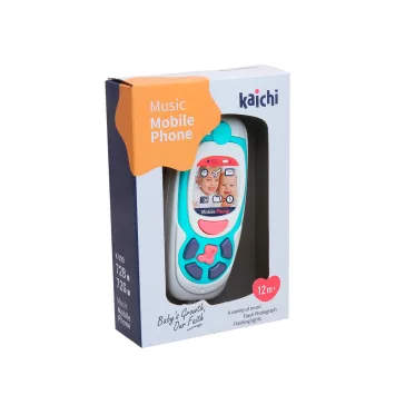   Chipolino Gyerekjáték mobiltelefon zenével és fénnyel - blue