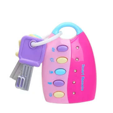 Chipolino Gyerekjáték távirányító és kulcsok - pink