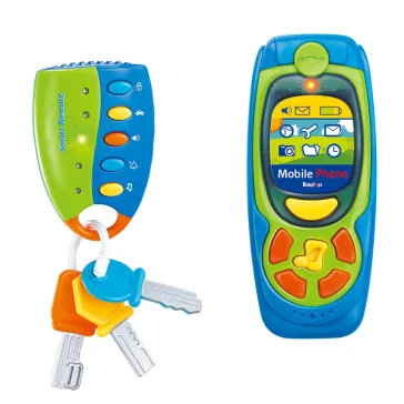 Chipolino Kulcs és telefon játék hanggal és fényekkel