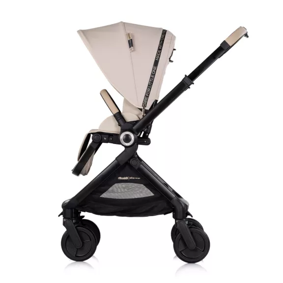 Chipolino Elite Next Gen újszülött babakocsi 22 kg-ig - Latte
