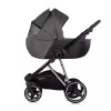 Chipolino Imperium 3 az 1-ben újszülött babakocsi - Charcoal