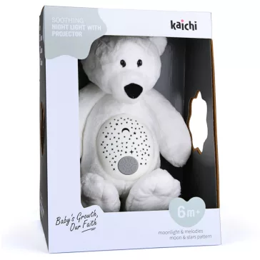 Chipolino Plüssjáték projektorral és zenével - Bear