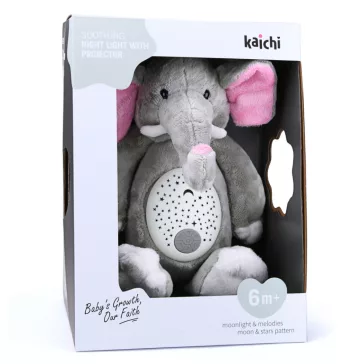 Chipolino Plüssjáték projektorral és zenével - Elephant