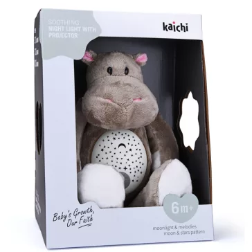 Chipolino Plüssjáték projektorral és zenével - Hippo