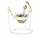 Chipolino Jumpy Joy rugós hinta - Green