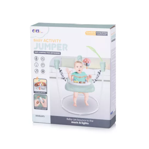 Chipolino Jumpy Joy rugós hinta - Green