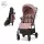 Lorelli Zozu sport babakocsi 22kg-ig - Pink