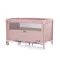 Chipolino Relax multifunkciós utazóágy - pink powder linen