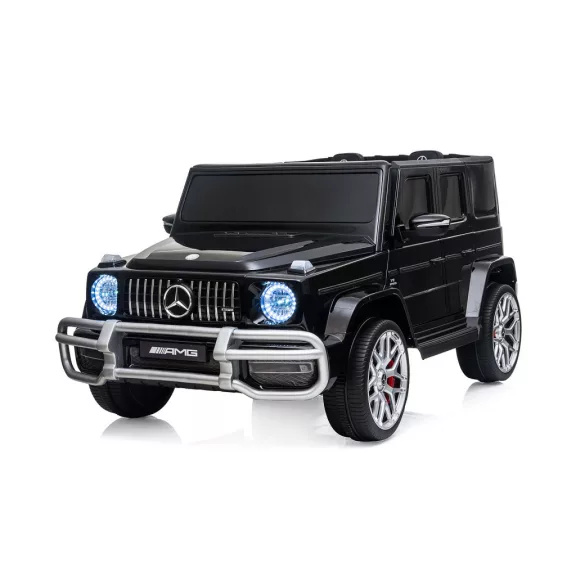 Chipolino Mercedes AMG G63 elektromos autó 2 üléssel - black leather