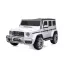 Chipolino Mercedes AMG G63 elektromos autó 2 üléssel - white leather