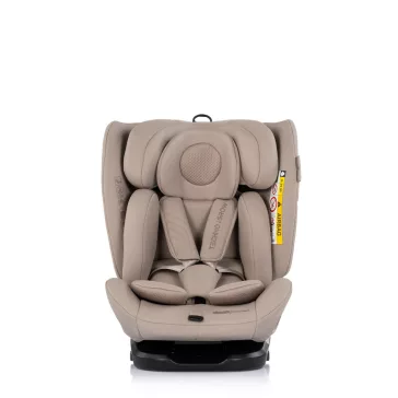 Chipolino Techno iGrow autósülés Isofix 40-150cm - latte