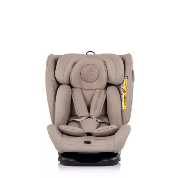 Chipolino Techno iGrow autósülés Isofix 40-150cm - latte