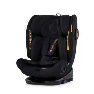 Chipolino Techno iGrow autósülés Isofix 40-150cm - noir