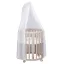 Espiro Baldachin tartóval Oasis kiságyhoz - Cashmere / White