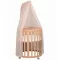 Espiro Baldachin tartóval Oasis kiságyhoz - Natural Beech / Beige