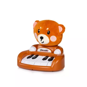 Chipolino Plüss játékzongora - Teddy bear brown