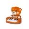 Chipolino Plüss játékzongora - Teddy bear brown