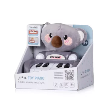 Chipolino Plüss játékzongora - Koala light gray