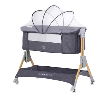 Chipolino SleepNFold összecsukható babaöböl - charcoal