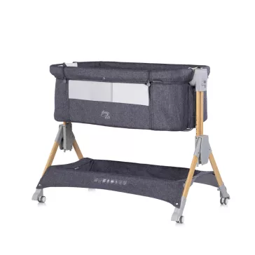 Chipolino SleepNFold összecsukható babaöböl - charcoal