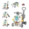 Chipolino Multi zenélő járássegítő - grey